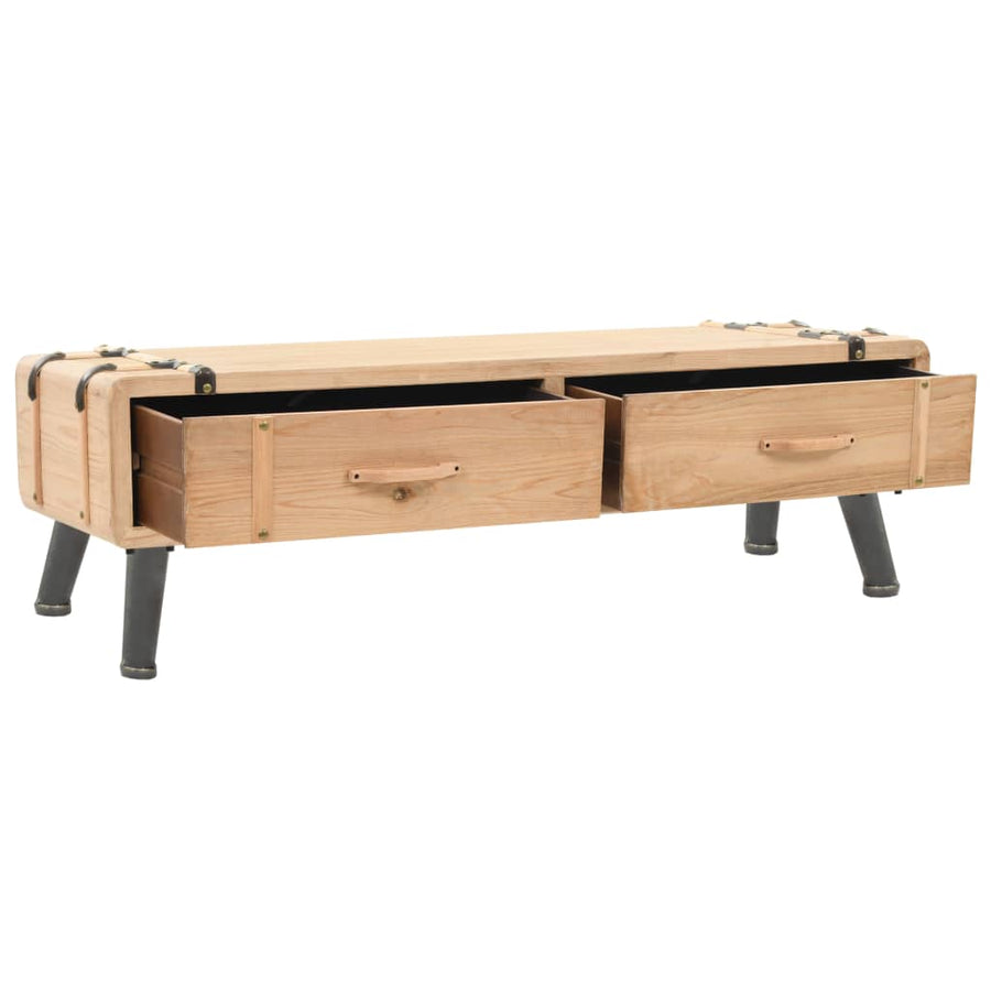 Tv-Meubel Massief Vurenhout 120 x 33 x 35 cm