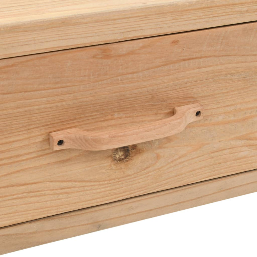 Tv-Meubel Massief Vurenhout 120 x 33 x 35 cm