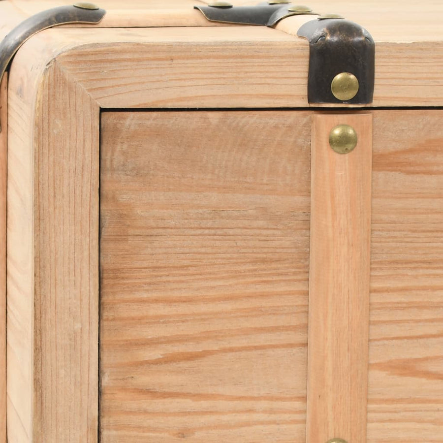 Tv-Meubel Massief Vurenhout 120 x 33 x 35 cm