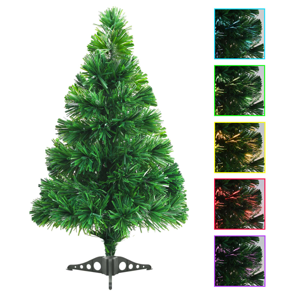 Kunstkerstboom 64 cm glasvezel groen