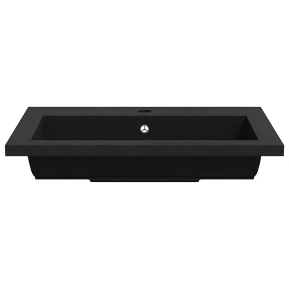 Wasbak 600X450X120 Mm Graniet Zwart