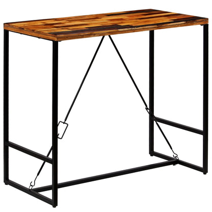 Bartafel Massief Gerecycled Hout 120 x 60 x 106 cm