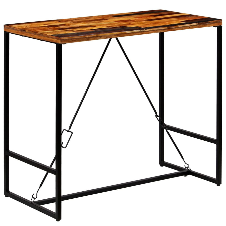 Bartafel Massief Gerecycled Hout 120 x 60 x 106 cm