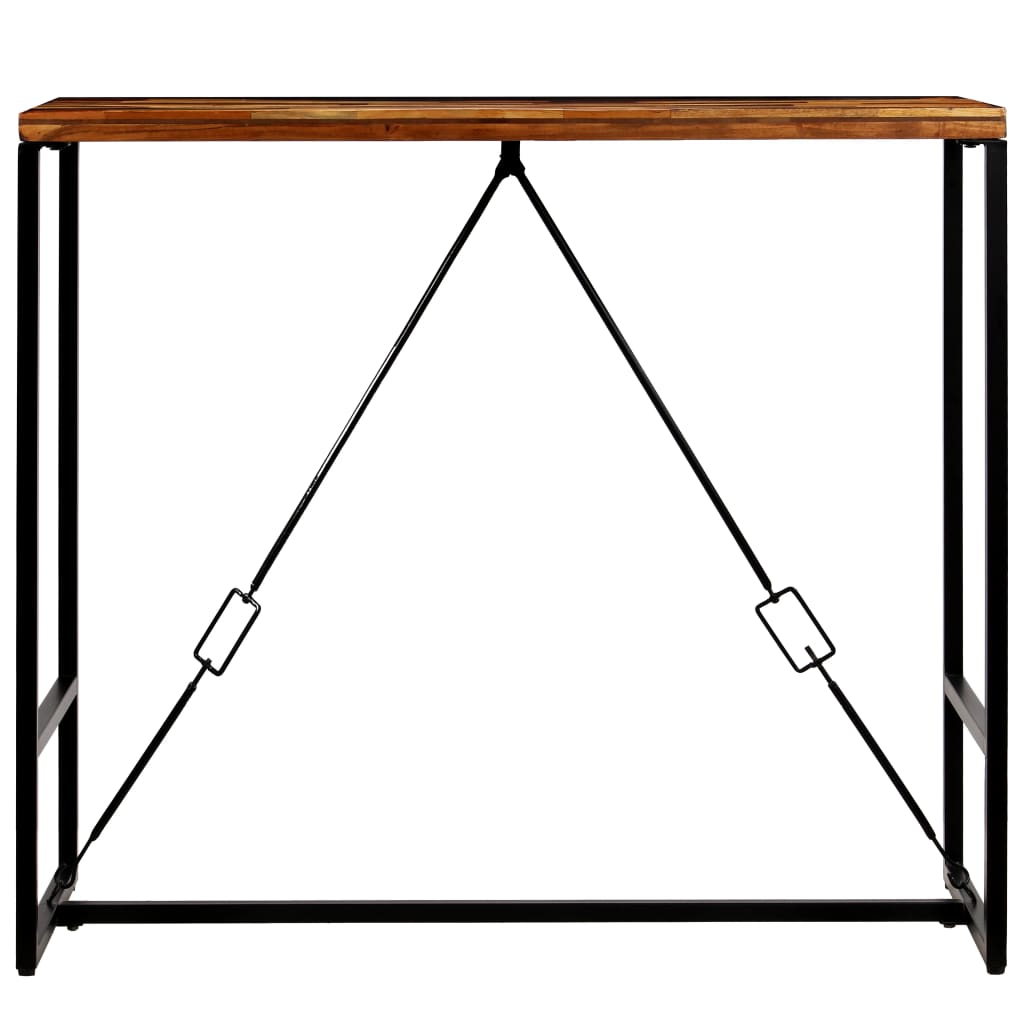 Bartafel Massief Gerecycled Hout 120 x 60 x 106 cm