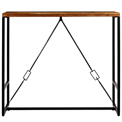 Bartafel Massief Gerecycled Hout 120 x 60 x 106 cm