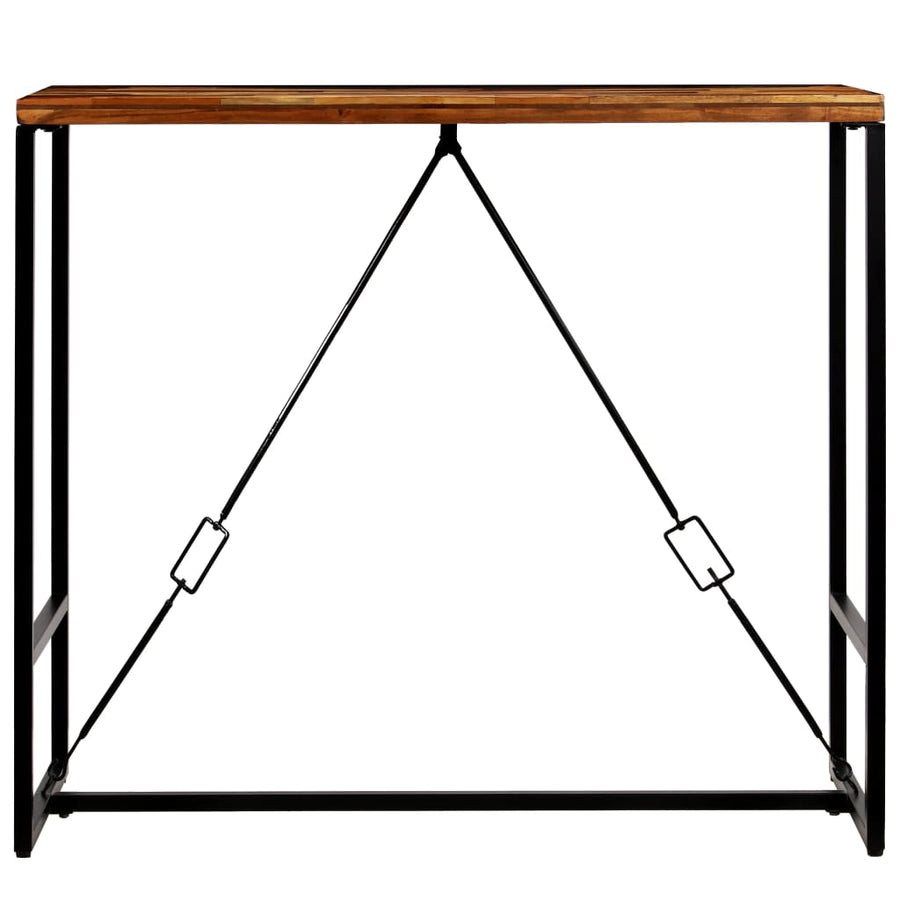 Bartafel Massief Gerecycled Hout 120 x 60 x 106 cm