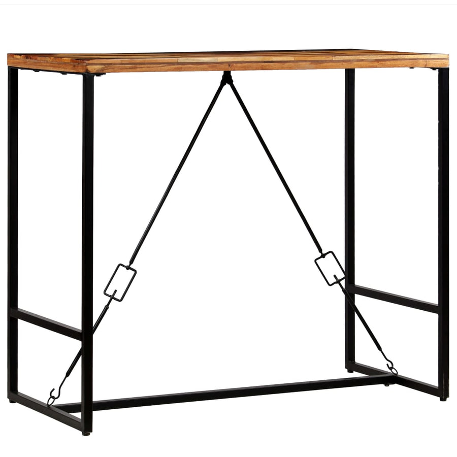 Bartafel Massief Gerecycled Hout 120 x 60 x 106 cm