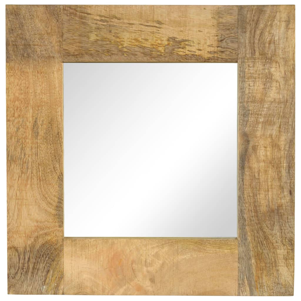 Spiegel Massief Mangohout 50 x 50 cm