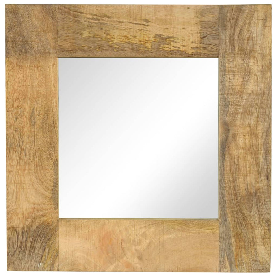 Spiegel Massief Mangohout 50 x 50 cm