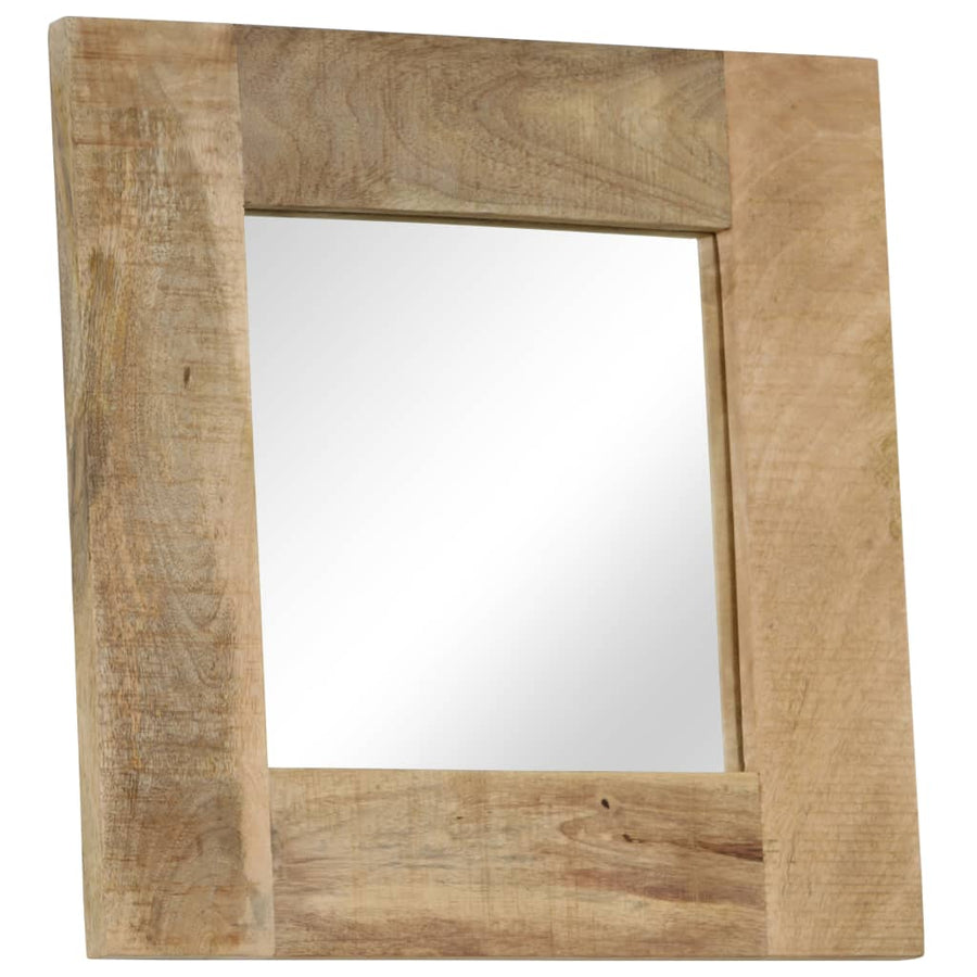 Spiegel Massief Mangohout 50 x 50 cm