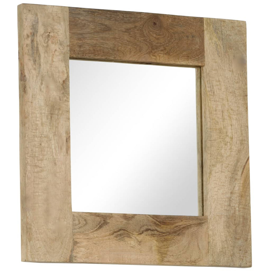 Spiegel Massief Mangohout 50 x 50 cm