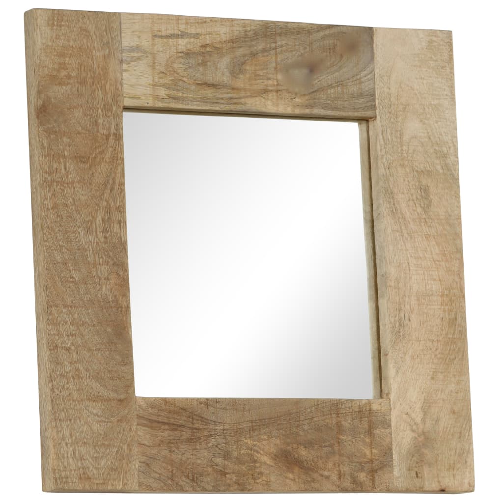 Spiegel Massief Mangohout 50 x 50 cm