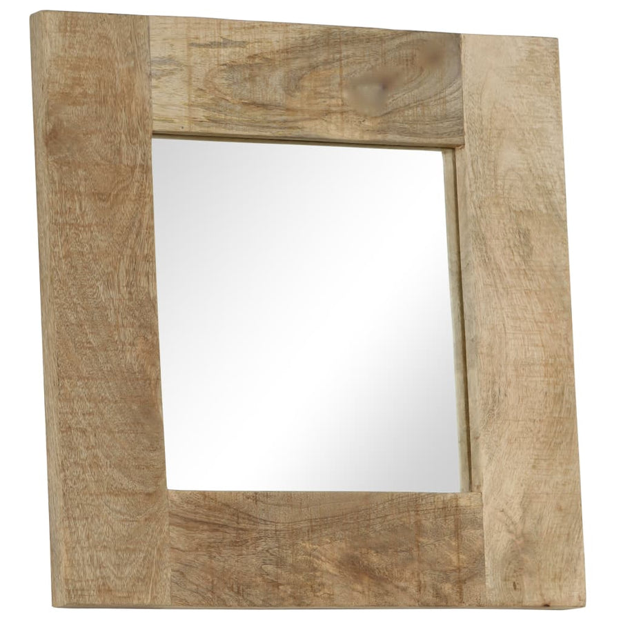Spiegel Massief Mangohout 50 x 50 cm