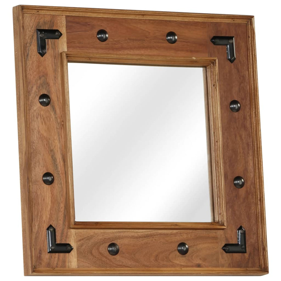 Spiegel 50X50 Cm Massief Acaciahout 1 50 x 50 cm