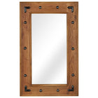 Mirror 50x80 cm solid acacia wood