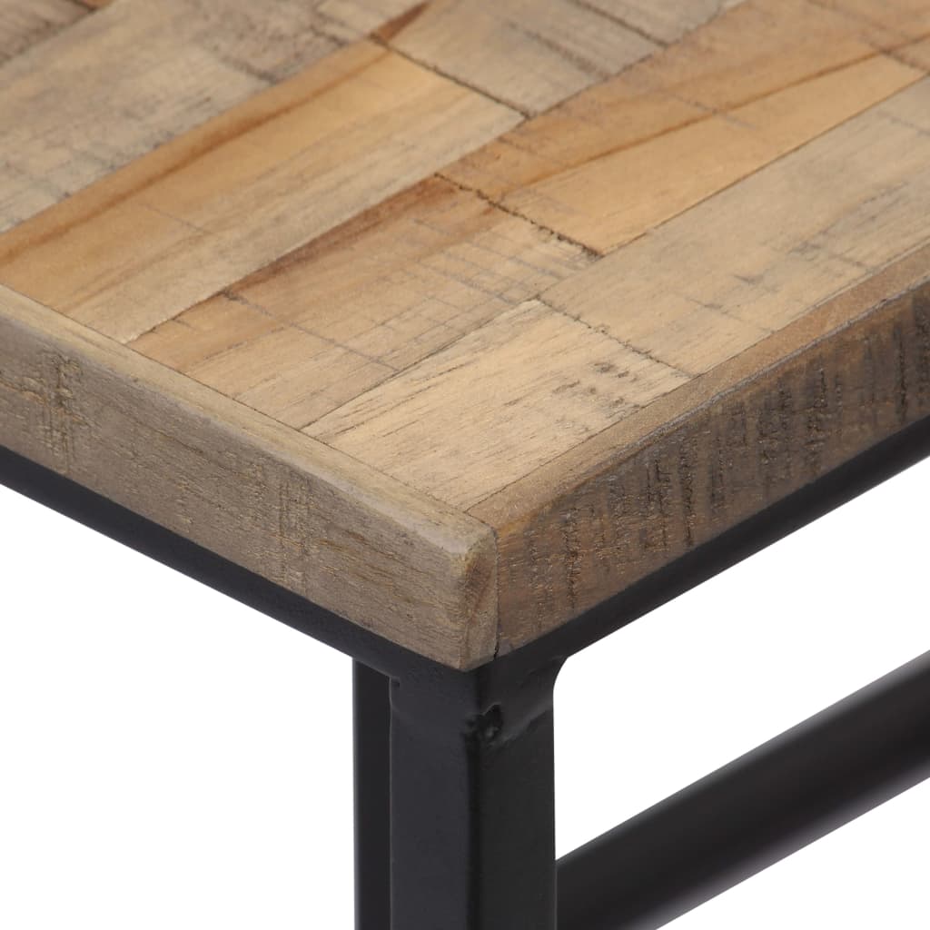Plantentafelset Gerecycled Teakhout 3-Delig