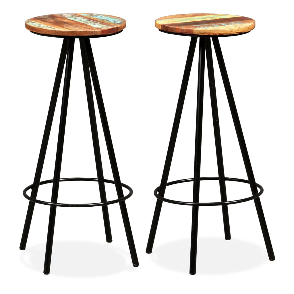 -Delige Barset Massief Acaciahout En Gerecycled Hout 3