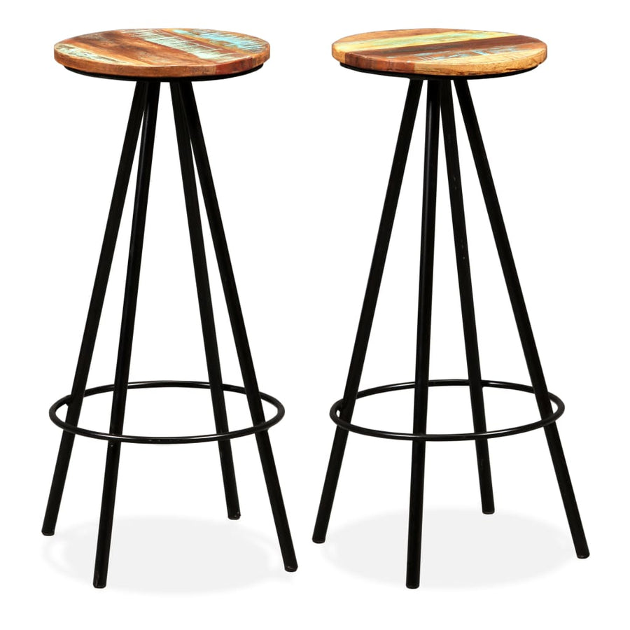 -Delige Barset Massief Acaciahout En Gerecycled Hout 3