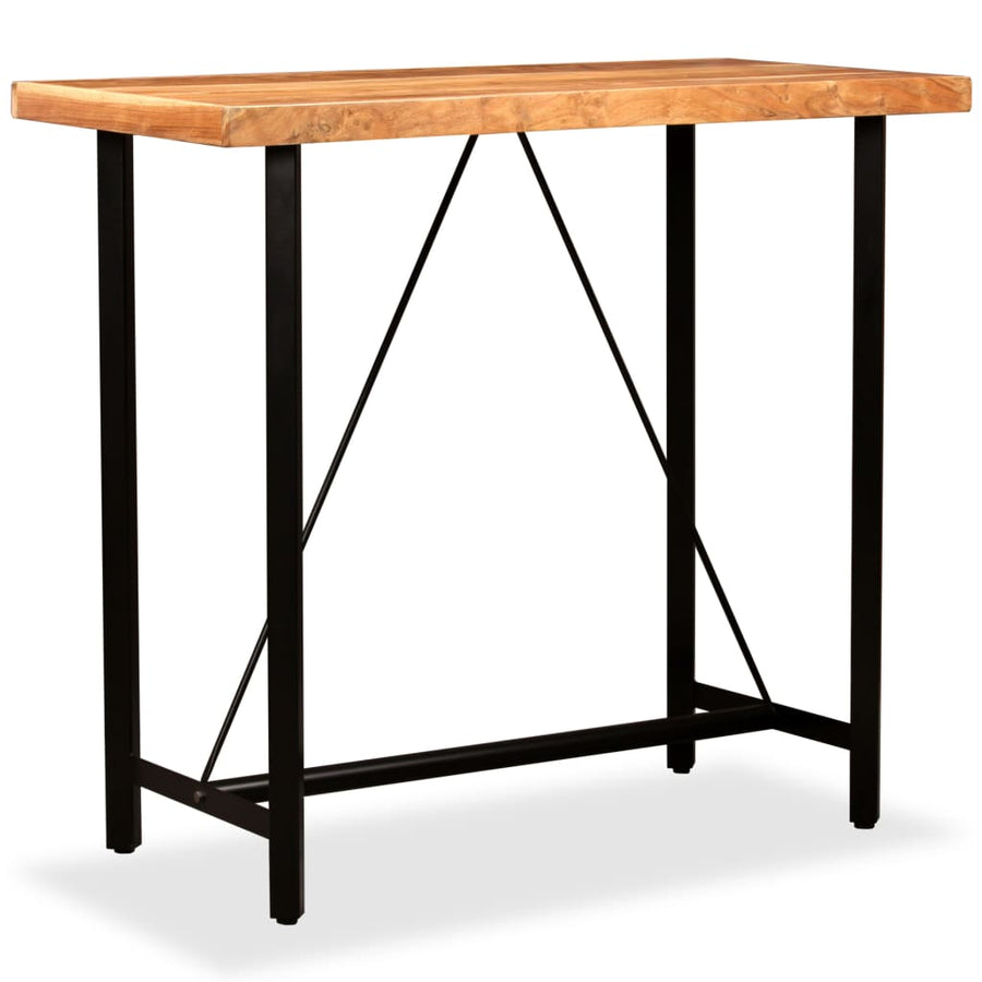 5-Delige Barset Massief Acaciahout En Gerecycled Hout 4