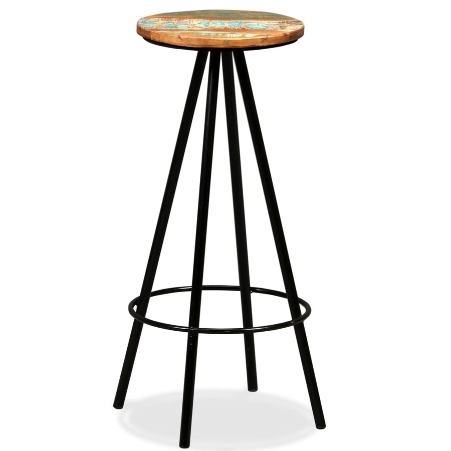 5-Delige Barset Massief Acaciahout En Gerecycled Hout 4