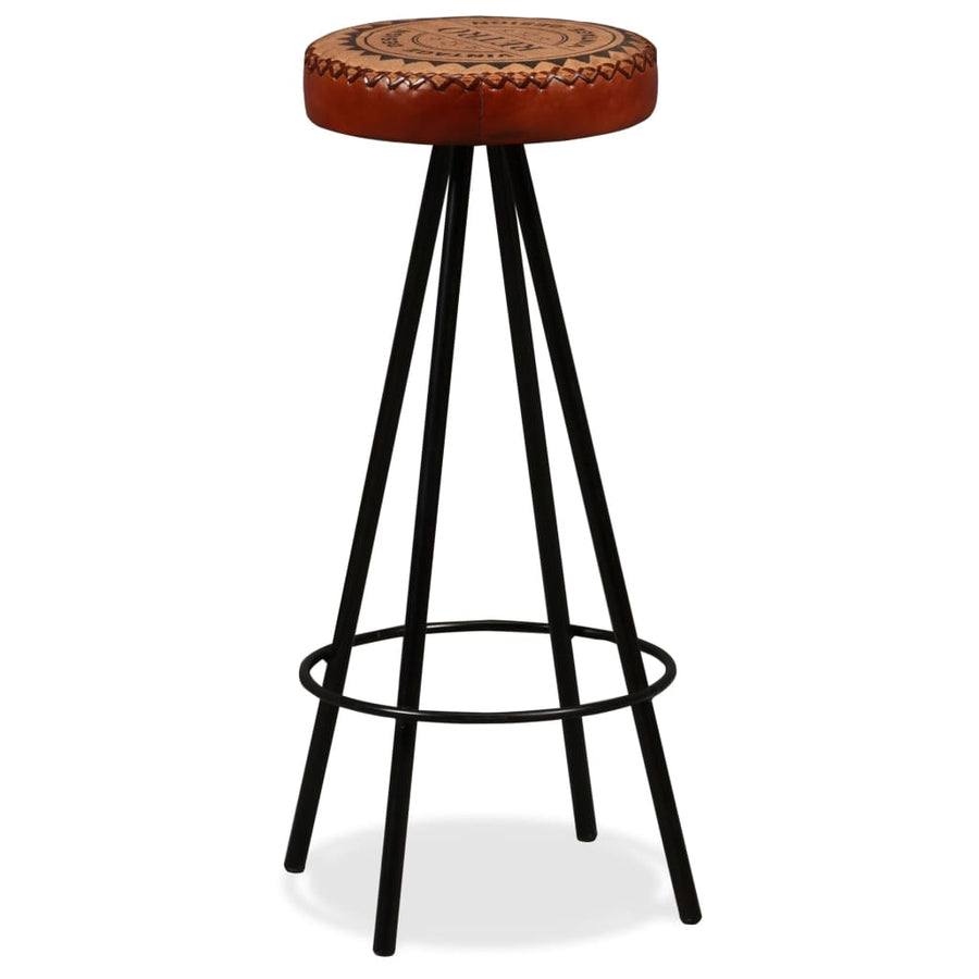 Barset Massief Gerecycled Hout, Echt Leer En Canvas -Delig 3