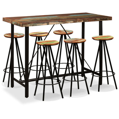 Barset Massief Gerecycled Hout -Delig 7