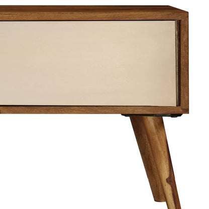 Tv-Meubel 140X30X40 Cm Massief Acaciahout