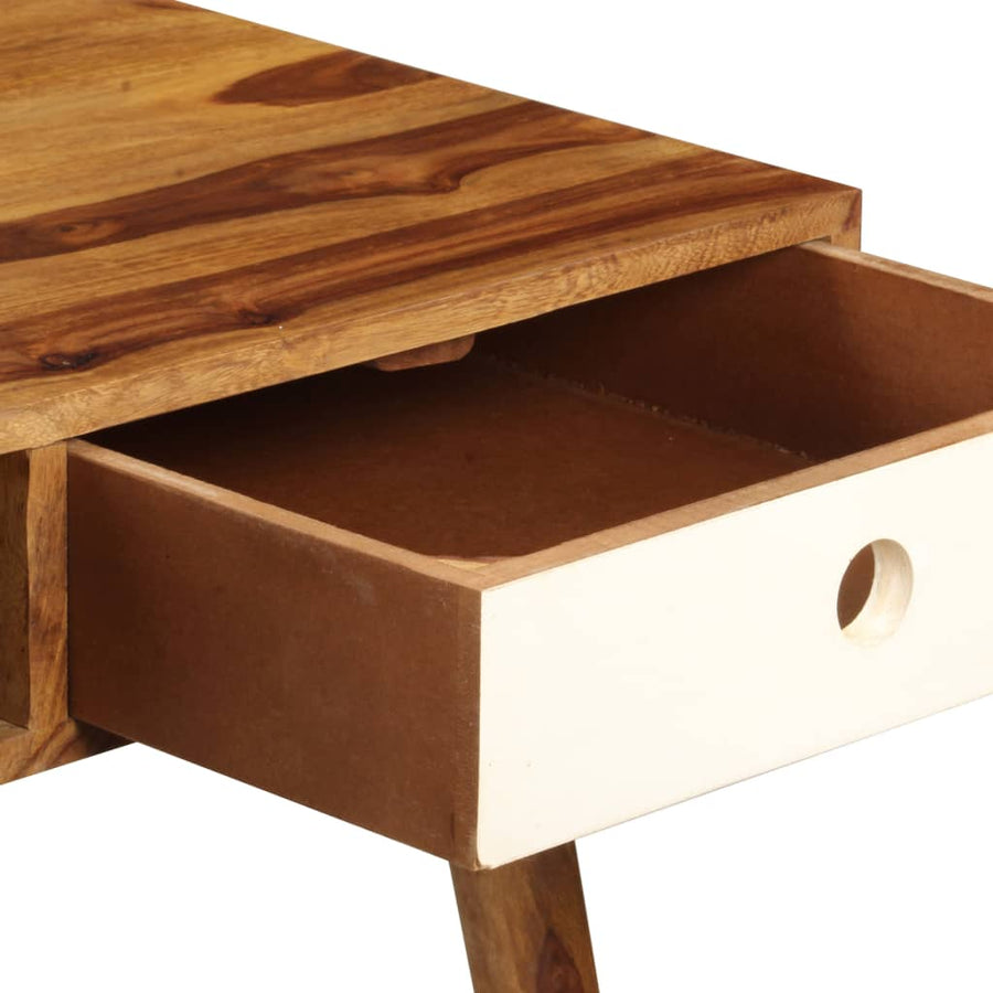 Schrijftafel 110X55X76 Cm Massief Acaciahout