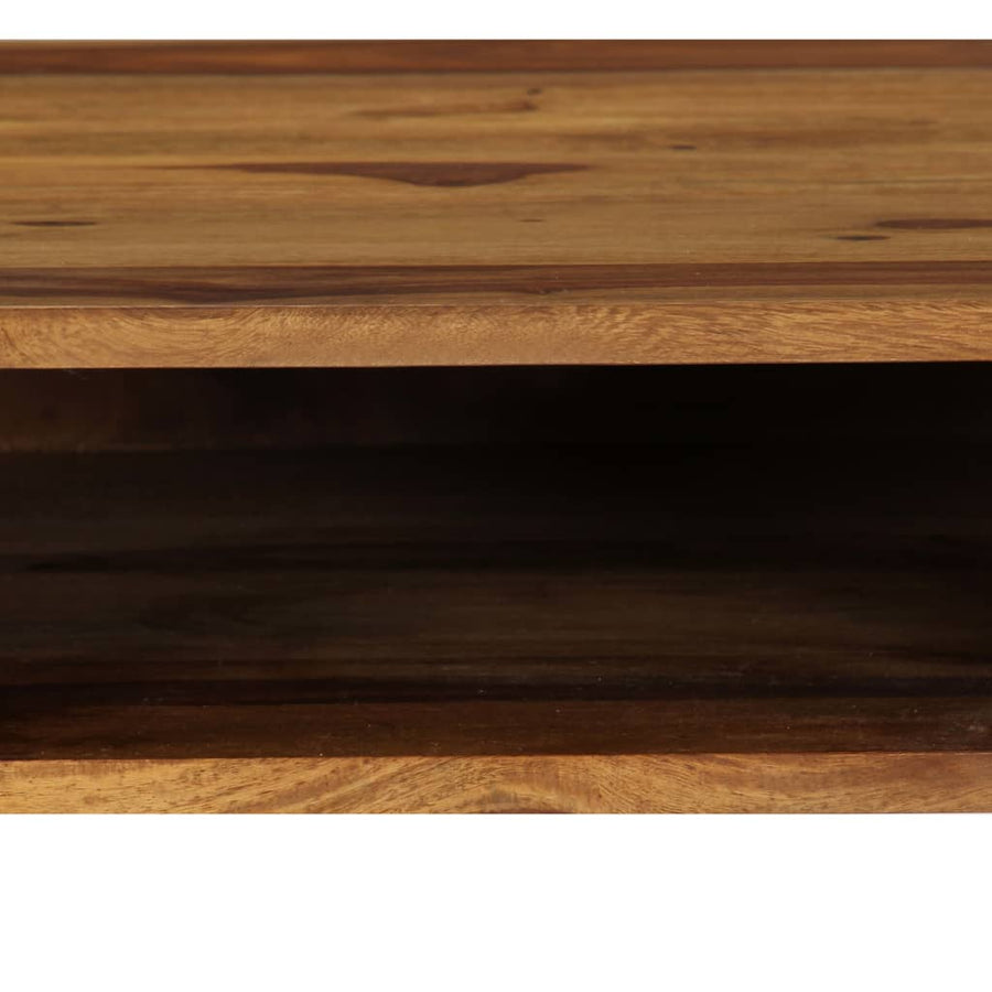 Schrijftafel 110X55X76 Cm Massief Acaciahout