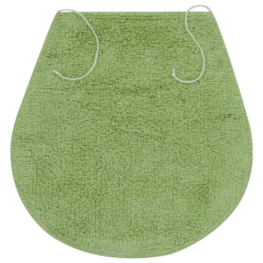 Badmattenset Stof 3-Delig Groen