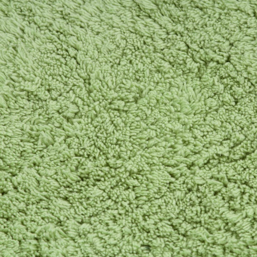 Badmattenset Stof 3-Delig Groen