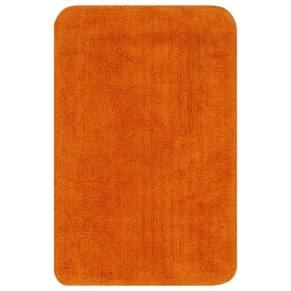 Badmattenset Stof Oranje 2-Delig orange
