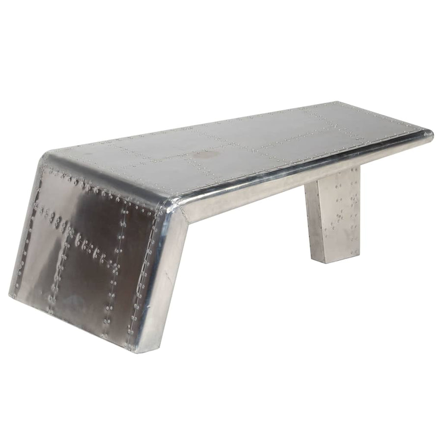Salontafel Aviator vintage luchtvaartstijl aluminium