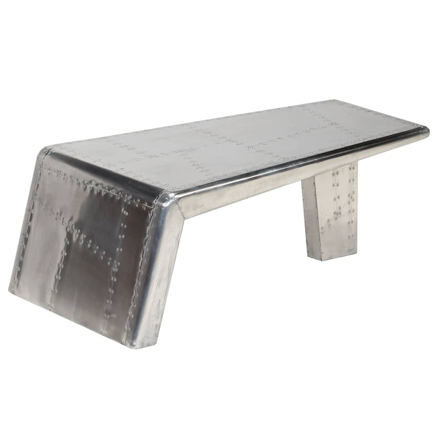 Salontafel Aviator vintage luchtvaartstijl aluminium