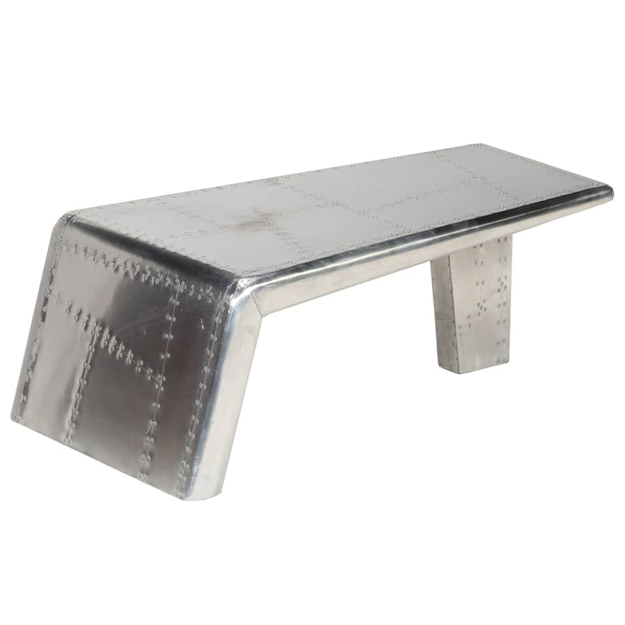 Salontafel Aviator vintage luchtvaartstijl aluminium