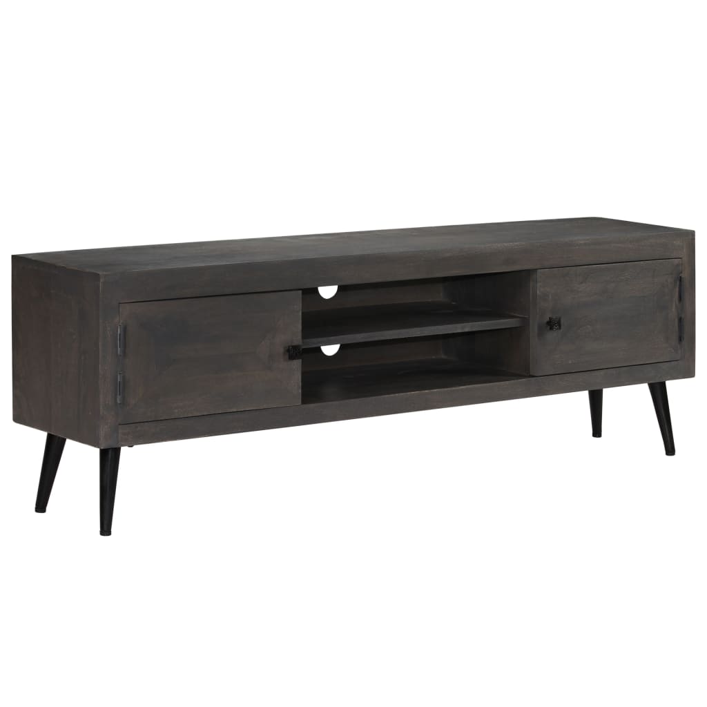 Tv-meubel 140x30x45 cm massief mangohout