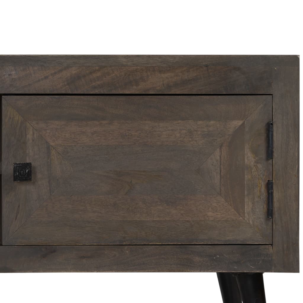 Tv-meubel 140x30x45 cm massief mangohout
