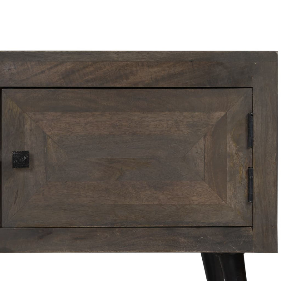 Tv-meubel 140x30x45 cm massief mangohout