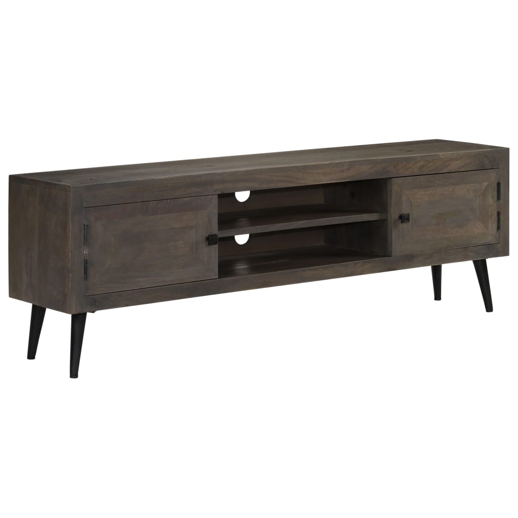 Tv-meubel 140x30x45 cm massief mangohout