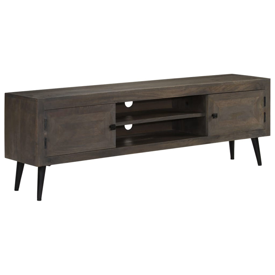 Tv-meubel 140x30x45 cm massief mangohout