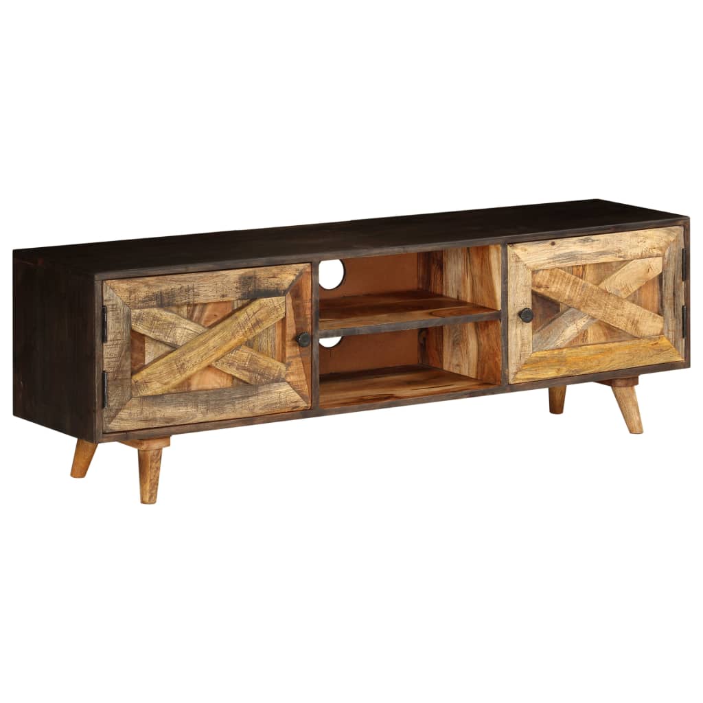 Tv-Meubel Massief Mangohout 140 x 30 x 45 cm