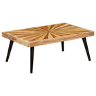 Coffee table 90x55x36 cm solid mango wood