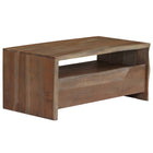 Salontafel 90x50x40 cm acaciahout grijs