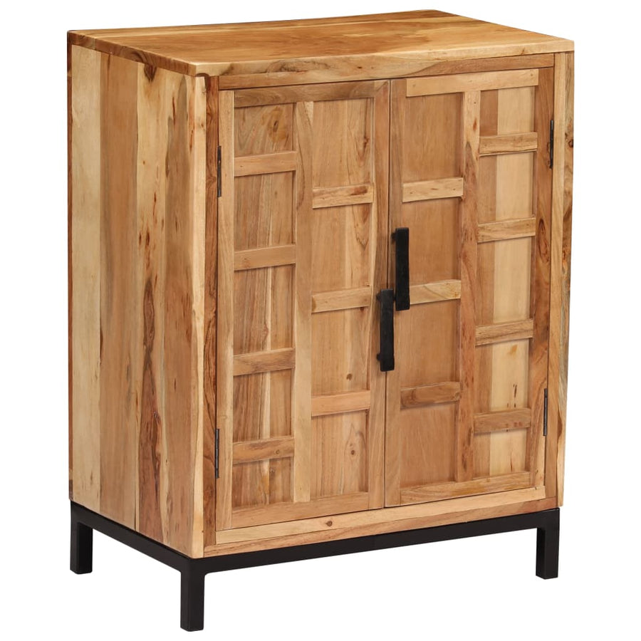 Dressoir 60X35X76 Cm Massief Acaciahout Bruin