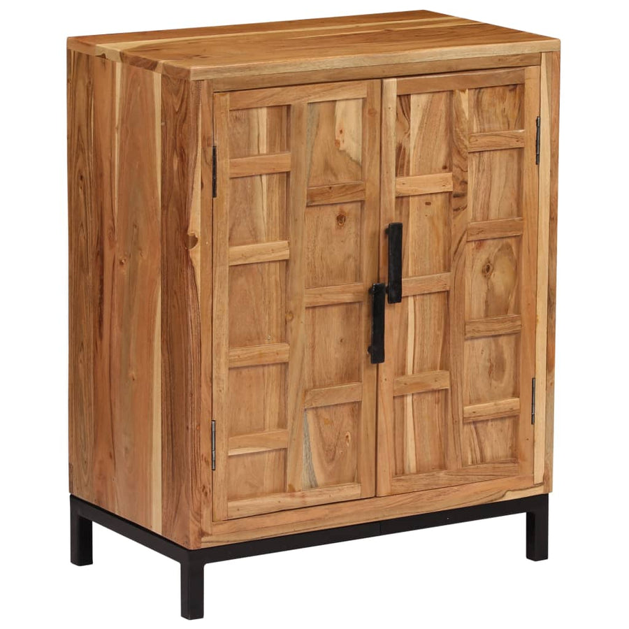 Dressoir 60X35X76 Cm Massief Acaciahout Bruin