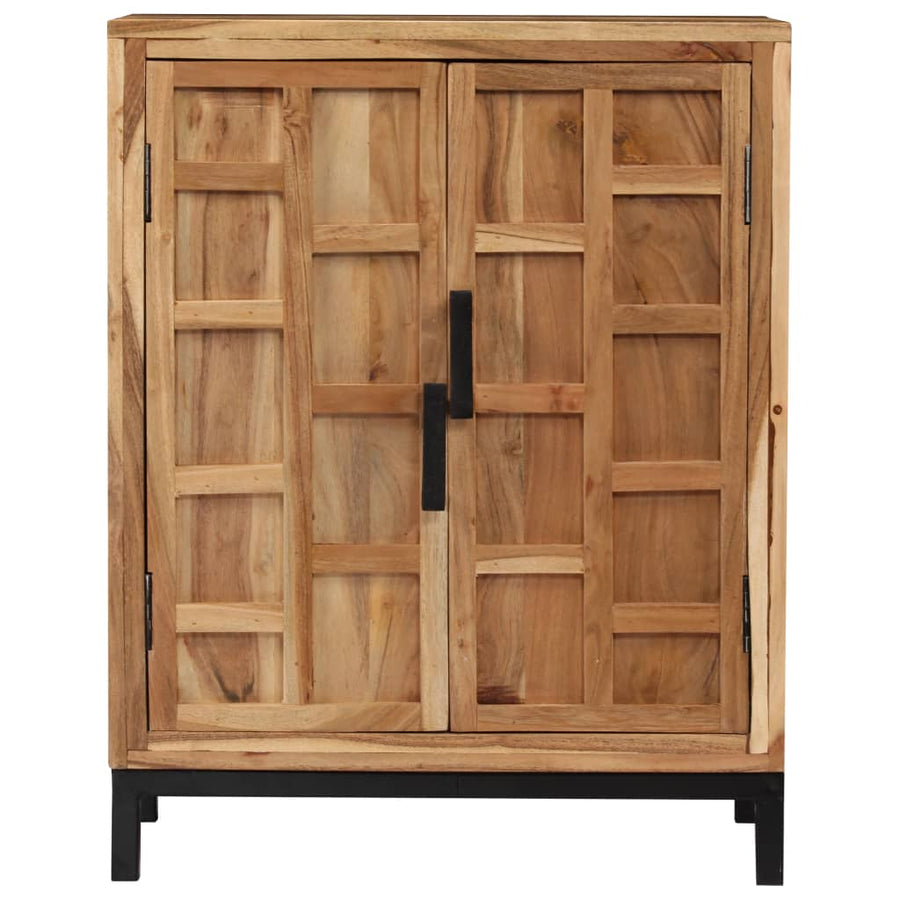 Dressoir 60X35X76 Cm Massief Acaciahout Bruin