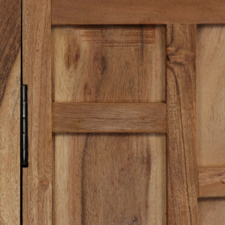 Dressoir 60X35X76 Cm Massief Acaciahout Bruin