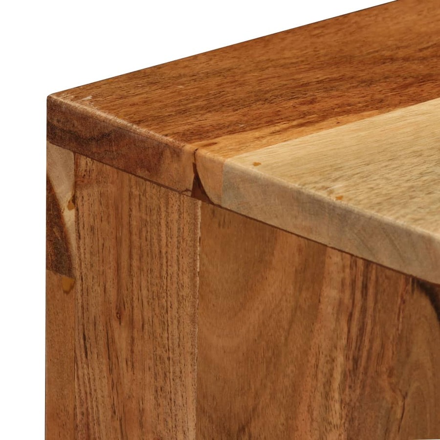 Dressoir 60X35X76 Cm Massief Acaciahout Bruin