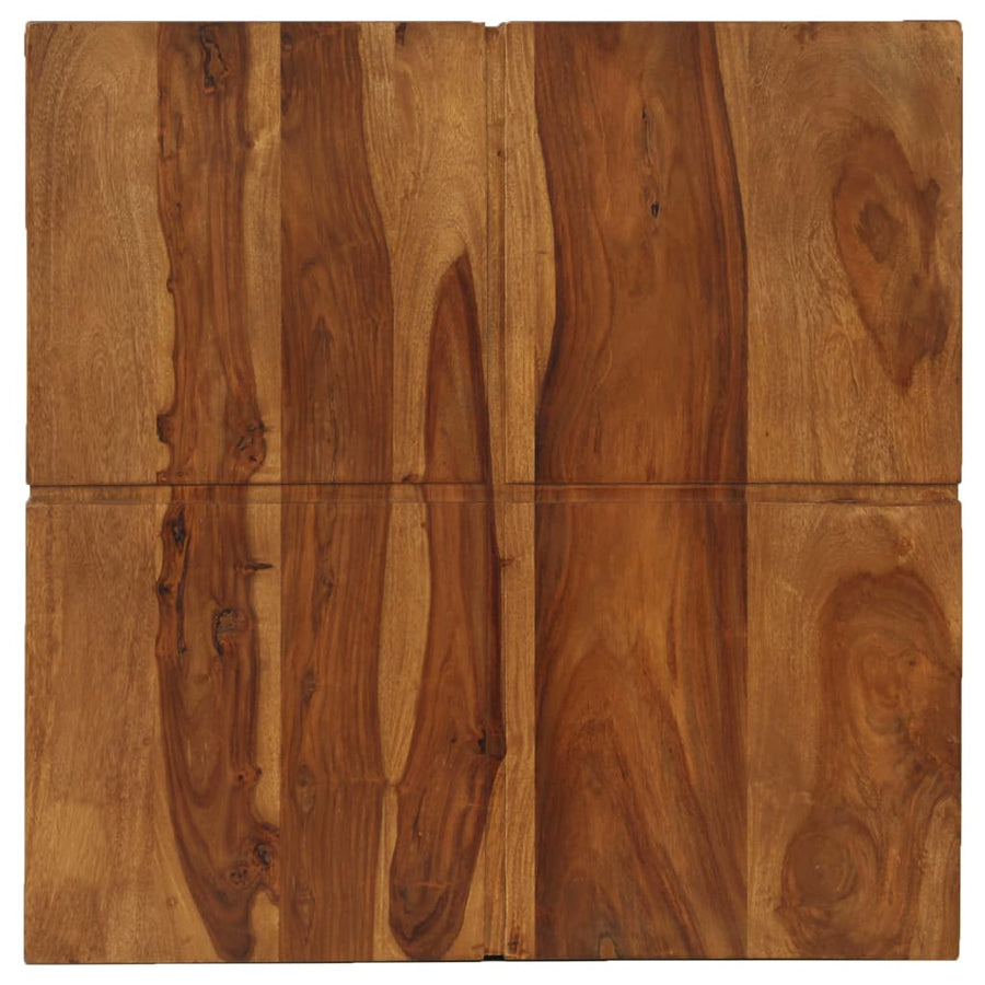 Salontafel 80X80X30 Cm Massief Acaciahout