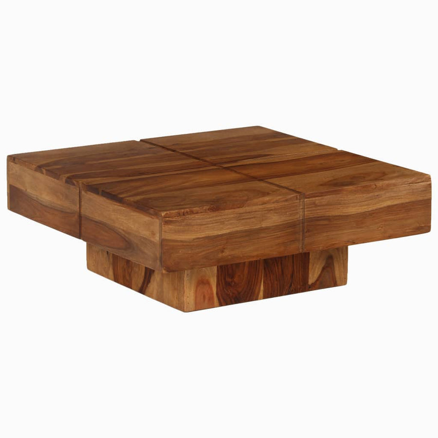 Salontafel 80X80X30 Cm Massief Acaciahout